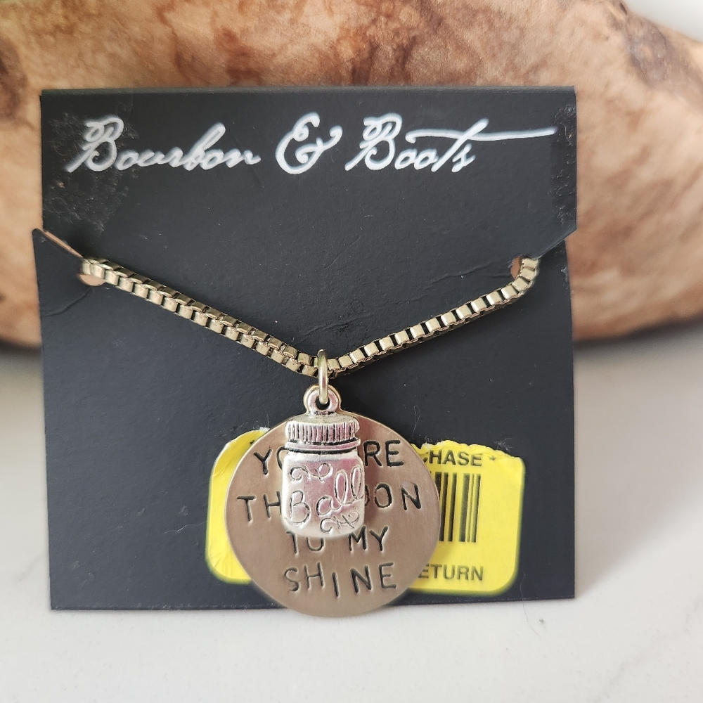 Bourban And Boots You Are The Moon To My Shine Necklace - Picture 5 of 7